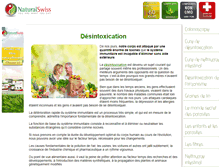 Tablet Screenshot of desintoxication-diete.com